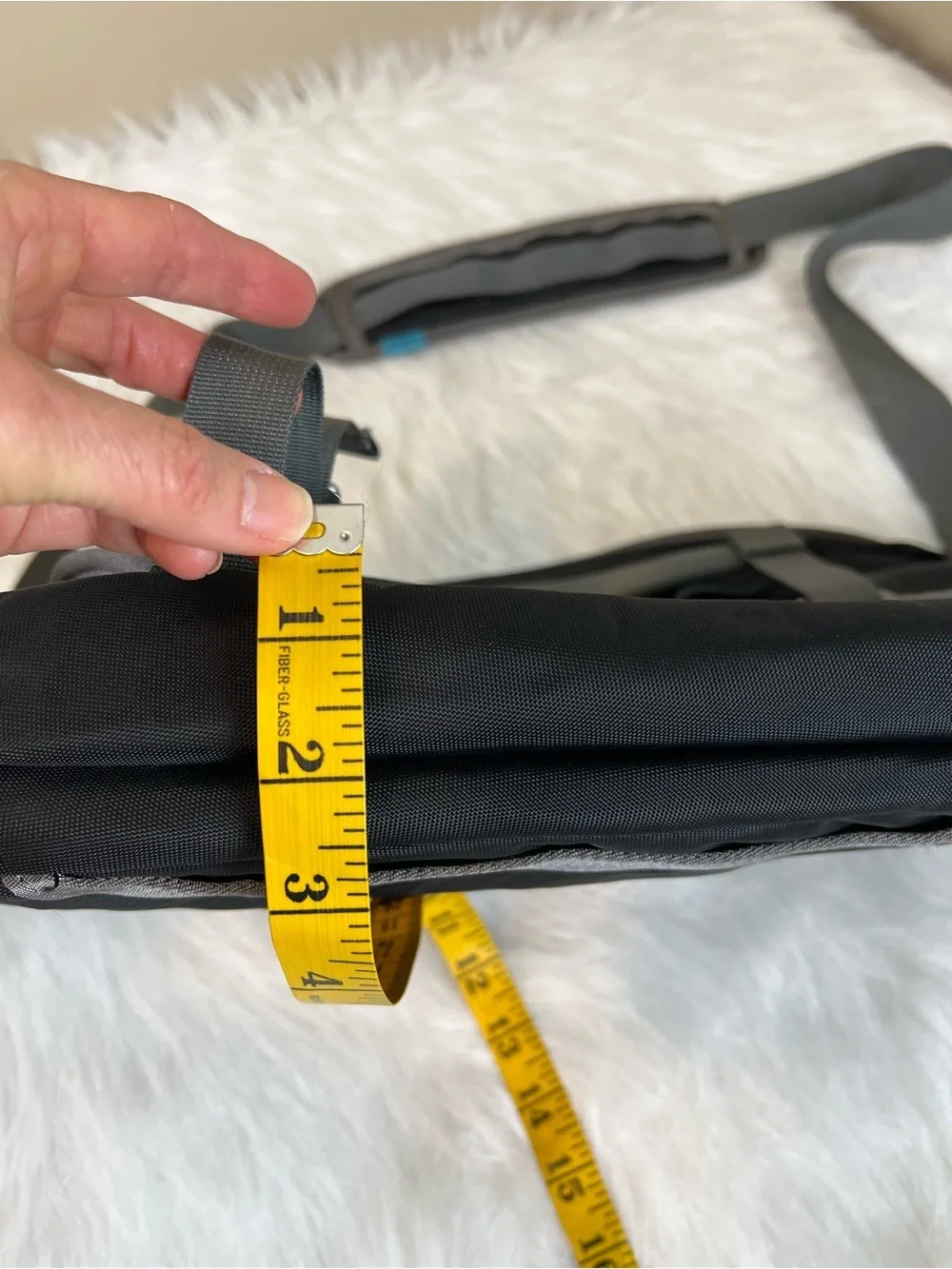 Timbuk2 command Black & Gray Messenger Bag